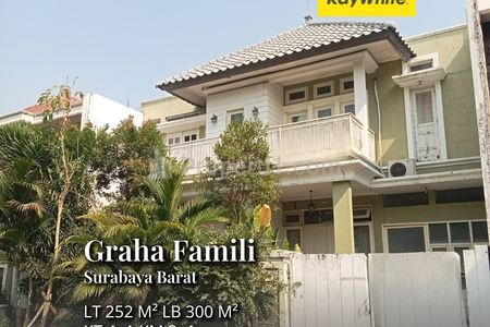 Dijual Rumah Kondisi Butuh Renovasi Graha Famili Blok P Wiyung Surabaya Barat