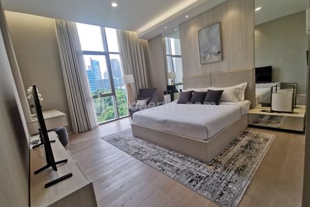 Sewa Apartemen Verde Two, Lantai 5, di Sudut, 2+1 BR Furnish, Luas 188m2, Ada Balkon, Rasuna Said, Setiabudi, Dekat Mega Kuningan, Jakarta Selatan