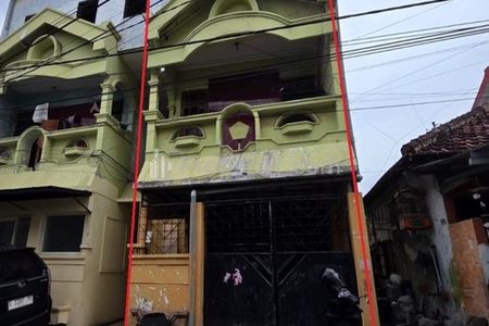 Dijual Rumah Aset Lelang Jalan Dinoyo Keputran Tegalsari Surabaya LT 188m2 SHM