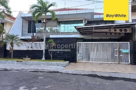 Dijual Rumah Aset Lelang Jalan Dharmahusada Permai Mulyorejo Surabaya LT 450m2 SHM