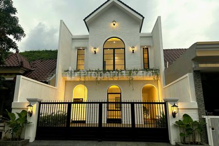 Jual Rumah Baru Gress Model Colonial Modern Purimas Regency Surabaya Siap Huni