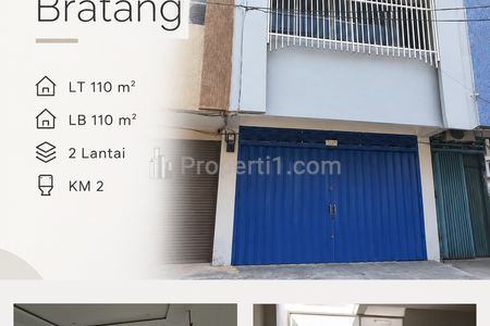Disewakan Ruko untuk Usaha di Bratang Jaya, Surabaya