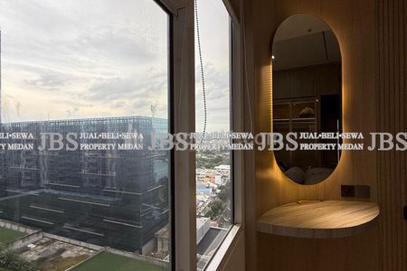 Dijual Apartemen 2 BR Luas 56m2 Furnish di Podomoro City Deli Medan Tower Lexington