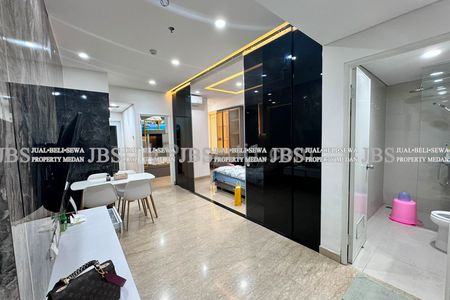 Dijual Apartemen 2 Kamar Furnish Luas 57m2 di Podomoro City Deli Medan Tower Liberty