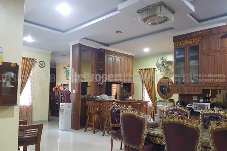 Jual Rumah Siap Huni 1 Tingkat di Komplek Bukit Johor Mas Jalan Karya Kasih - Medan