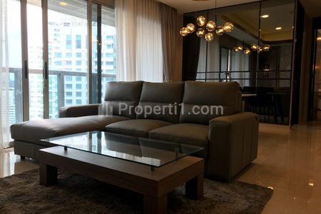 For Lease Apartemen Anandamaya Residences 2 BR Fully Furnished at Tanah Abang - Central Jakarta