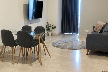 Dijual Apartemen Belleza Tipe 3 Kamar Tidur Kondisi Fully Furnished