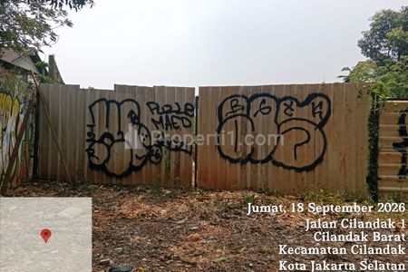 Dijual Tanah Murah SHM Cash Only di Cilandak I, Cilandak Barat, Jakarta Selatan