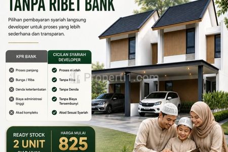 Dijual Rumah Baru 2 Lantai di Pusat Kota Bogor Dekat Tol Yasmin Bogor