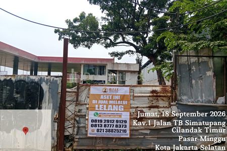 Dijual Bangunan 2 Lantai Murah Cash Only di TB Simatupang, Cilandak Timur, Jakarta Selatan
