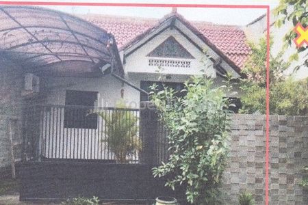 Dijual Rumah Aset Lelang Jalan Kalikepiting Jaya Tambaksari Surabaya LT 143m2 SHM