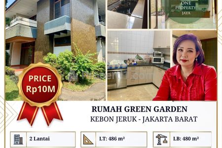 Dijual Rumah di Sunrise Garden, Kebon Jeruk – Jakarta Barat