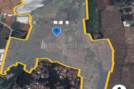 Jual Murah Lahan Zona Kuning Legok Tangerang 22 ha Bisa Diperluas 30 ha