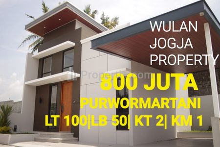 Dijual Rumah Baru Modern Minimalis di Sleman Yogyakarta
