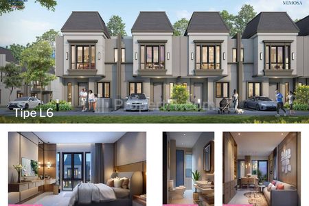 Dijual Rumah Murah Mimosa @ Paramount Petals, Tangerang