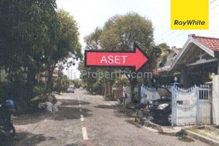 Dijual Rumah Aset Lelang Jalan Kutisari Indah Utara Tenggilis Mejoyo Surabaya LT 264m2 SHM