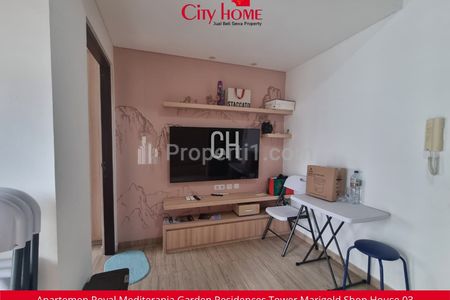 Dijual Apartemen 1 BR Furnished di Royal Mediterania Garden Residence Podomoro City