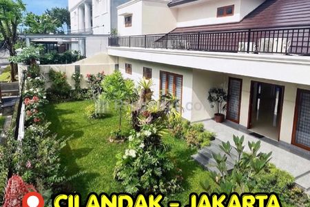 Dijual Rumah Cilandak Jakarta Selatan Asri & Modern Ada Private Pool Lokasi Strategis Akses Jalan Lebar