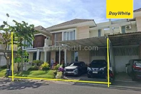 Dijual Rumah Aset Lelang Citraland Cluster Stonegate Park Surabaya LT 264m2 SHM