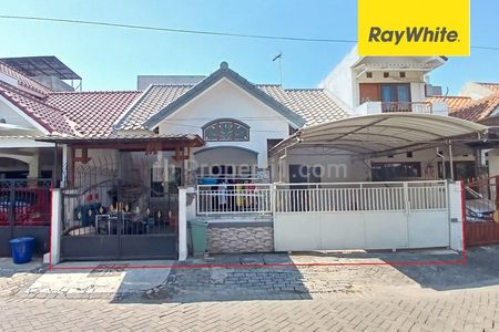 Dijual Rumah Aset Lelang Babatan Pratama Wiyung Surabaya LT 135m2 SHM