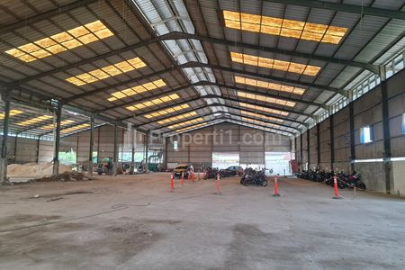 Disewakan Gudang Ex Pabrik Hebel Akses Kontainer di Jalan Tipar Cakung, Jakarta Utara