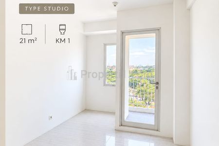 Dijual Unit Studio Murah Apartemen Puncak CBD