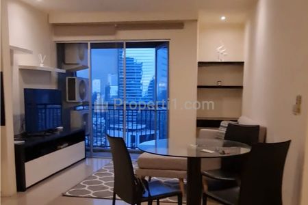 For Lease Apartemen Sahid Sudirman 2 BR Fully Furnished - Central Jakarta