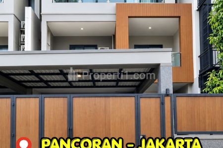 Dijual Cepat Rumah Minimalis Modern di Komplek Pancoran Jakarta Selatan, Lokasi Strategis Jalan 2 Mobil