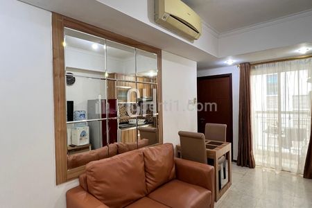 Sewa Apartemen 2 BR Furnished di Royal Mediterania Garden Residence Podomoro City