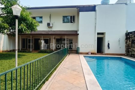 Compound House for Rent In Cipete South Jakarta | 4 Bedrooms | Private Pool