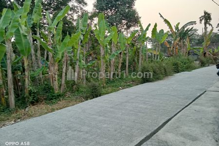 Dijual Tanah Datar Strategis Mangku Jalan di Japunan Mertoyudan Magelang