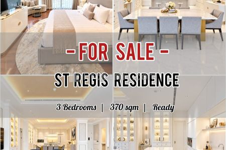 Jual Apartemen St Regis Jakarta, Bagus dan Termurah , 3BR 370sqm Ready/ Avail Other Units For Sale DIRECT OWNER- YANI LIM 08174969303