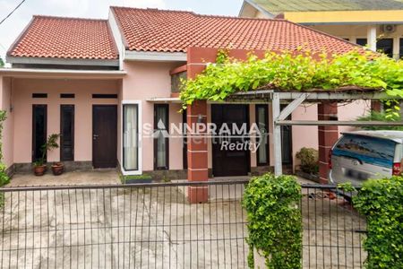 Dijual Rumah Second Murah Tanah Luas Siap Huni Lokasi Strategis di Cimanggis Depok