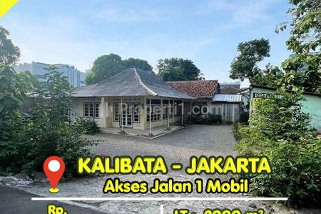 Dijual Rumah Kalibata Jakarta Selatan Hitung Tanah Cocok Dibangun untuk Cluster Hunian, Kost & Gudang