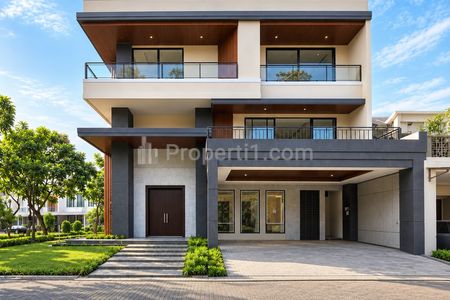 Jual Rumah Baru Hoek Kuldesak (Nempel Taman) di Greenwich Park BSD Tangerang Selatan