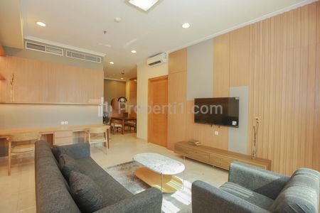 Disewakan Apartemen Senayan Residence - 1 BR Modern Furnished, Jakarta Selatan