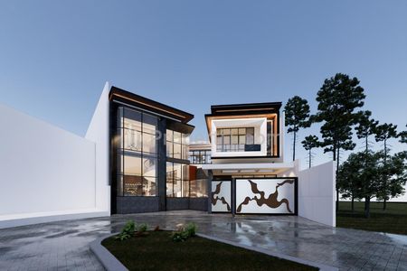 Dijual Rumah Model Villa 2 Lantai Mewah Baru Gress Full Furnished di Selat Golf Citraland Surabaya, Ada Private Pool