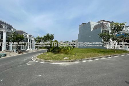 Dijual Kavling Hook Luas 300m2 Komplek Citraland Gama City Cluster Raffles Place, Deli Serdang