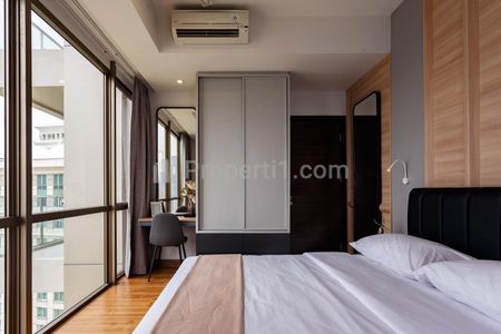 Sewa Apartemen Sudirman Hill 2BR Modern Furnished Siap Huni