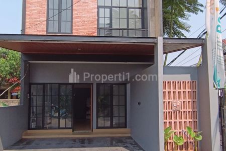 Dijual Rumah Baru 2 Lantai Scandinavian Dekat Tol Kukusan Beji Kota Depok