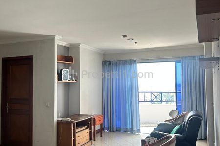 Dijual Apartemen Menara Marina Condominium Pantai Mutiara 2+1 BR Luas Bangunan 108 m2 Furnished, Jakarta Utara