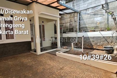 Dijual Rumah di Griya Srengseng, Kembangan Jakarta Barat