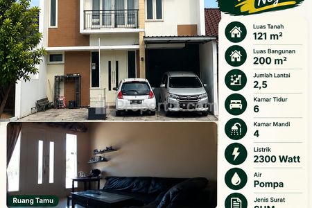 Dijual Rumah Sengkaling Malang, Luas Tanah 121