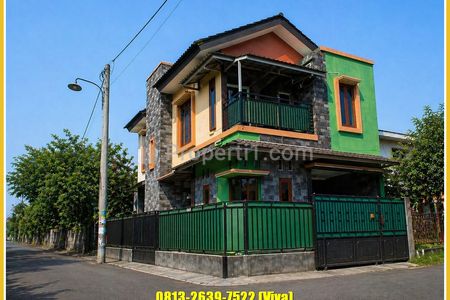 Dijual Rumah 2 Lantai Hook View Merapi Belakang Pamela 7 Purwomartani Kalasan Sleman SHM