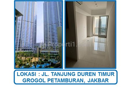 Jual Cepat Harga Spesial Apartemen Taman Anggrek Residence Hook 2 BR Semi Furnished di Jakarta Barat