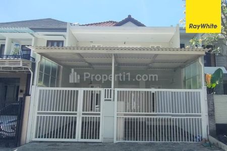 Dijual Rumah Aset Lelang Jalan Villa Sentra Raya Citraland Surabaya LT 120m2 SHM