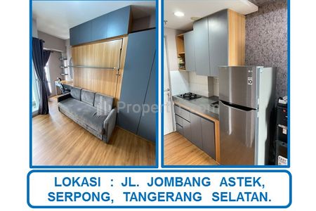 Jual Cepat Harga Spesial Apartemen Akasa Pure Living BSD Tipe Studio Full Furnished di Serpong, Tangerang Selatan
