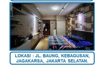 Jual Cepat Harga Spesial Apartemen Kebagusan City Tipe Studio Full Furnished di Jakarta Selatan