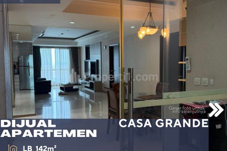 Dijual Apartemen Casa Grande 3+1BR Full Furnished Harga di Bawah Pasaran